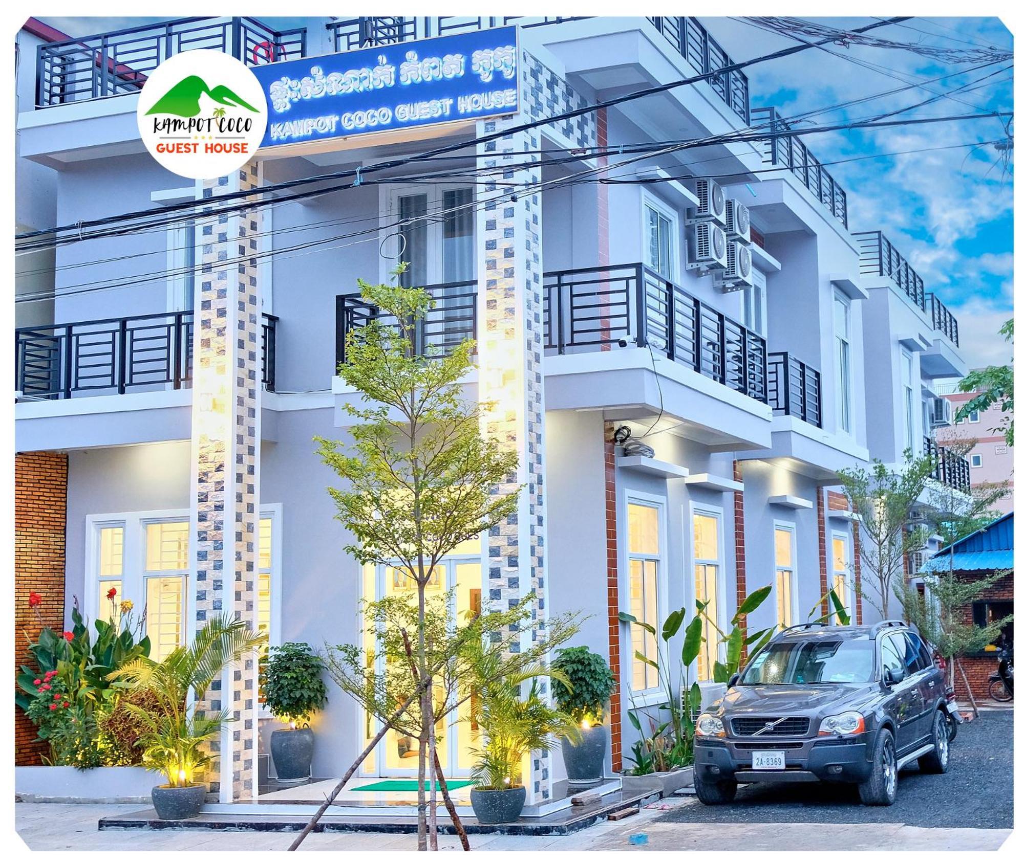 Kampot Coco Guest House Kültér fotó